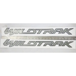 สติ๊กเกอร์ ไวแทค Wildtrak 2 - 4 ประตู 1 ชุด 2 ชิ้น  Wildtrak ใหม่ ฟอร์ด เรนเจอร์ All New Ford Ranger 2012 ของแท้ เบิกห้าง  V.1